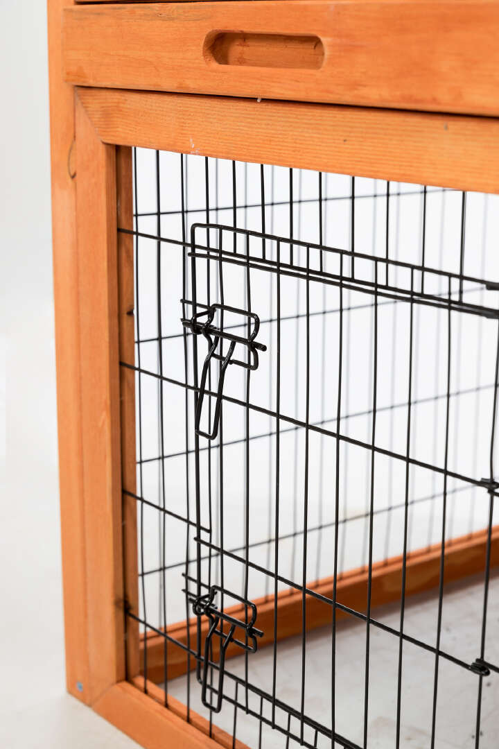 TRIXIE natura Kleintierstall mit Freilaufgehege